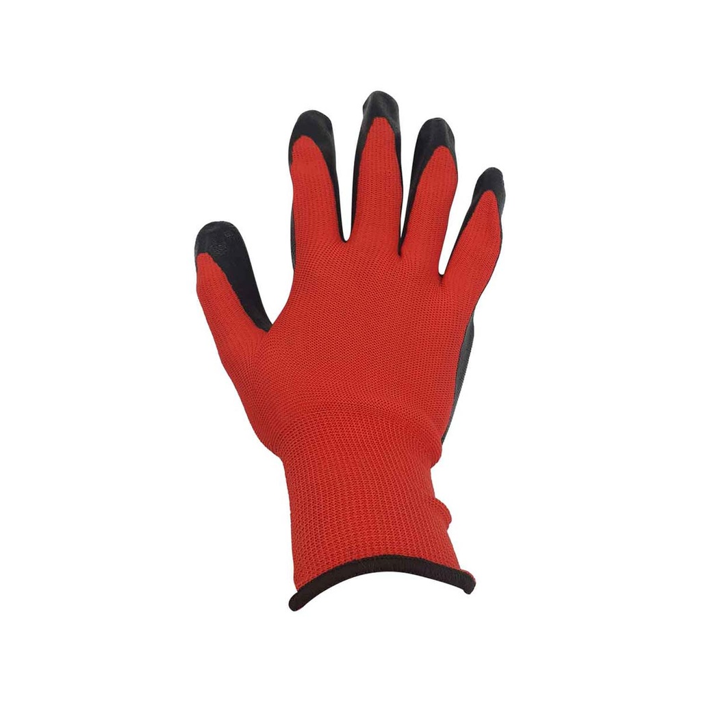 GUANTE DE NYLON RECUBIERTO DE NITRILO TALLA MEDIANA