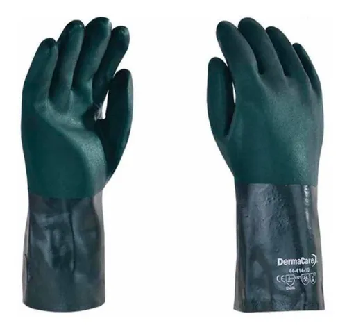 GUANTE PVC DOBLE INMERSION PUÑO CALCETIN TALLA GRANDE