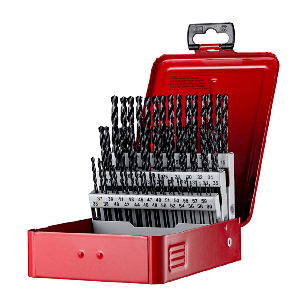 JUEGO DE BROCAS NUMERICAS #1- #60 60 PIEZAS