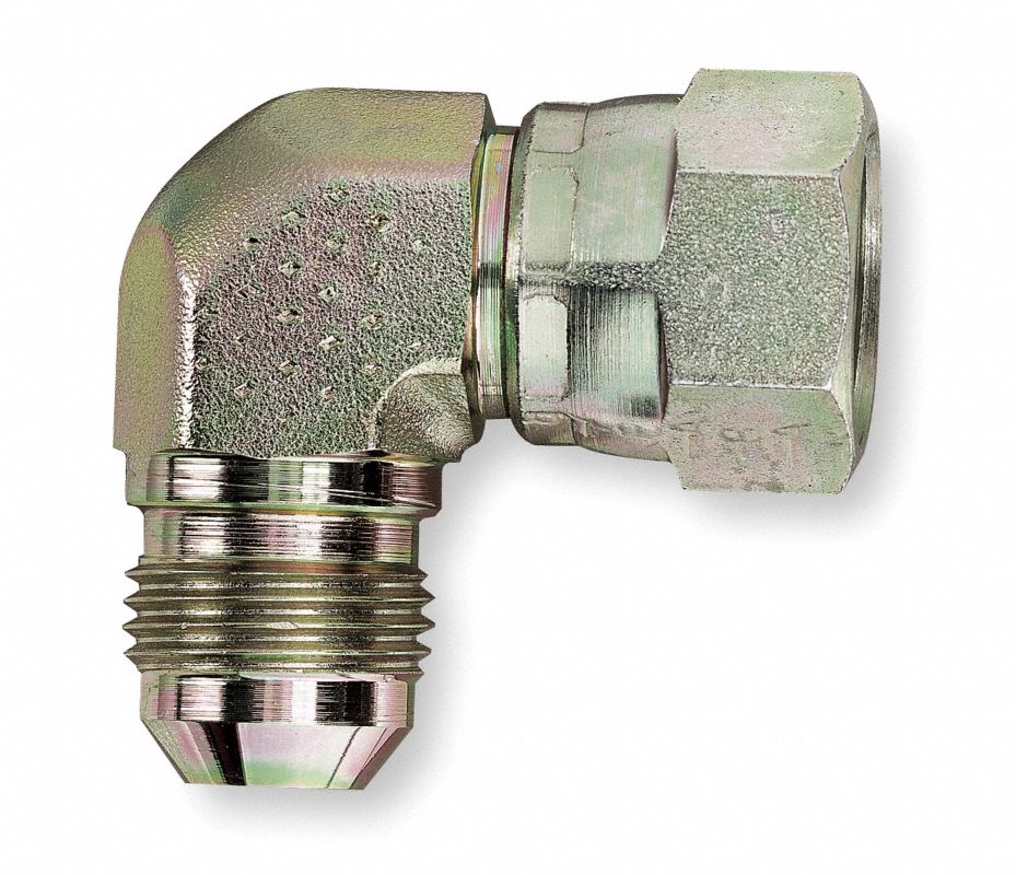 ADAPTADOR CODO 90 DE 1/2 JIC 37 HEMBRA GIRATORIO A 1/2 JIC 37 MACHO