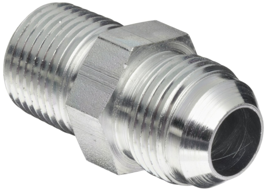ADAPTADOR DE 1/2 JIC 37 MACHO A 1/2 NPT HEMBRA