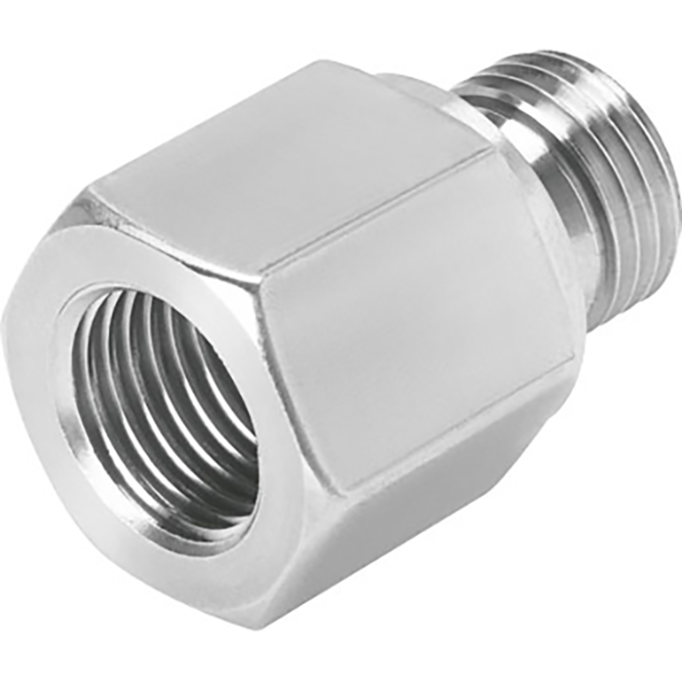 ADAPTADOR 1/4 NPT HEMBRA A 1/4 ROSCA RECTA