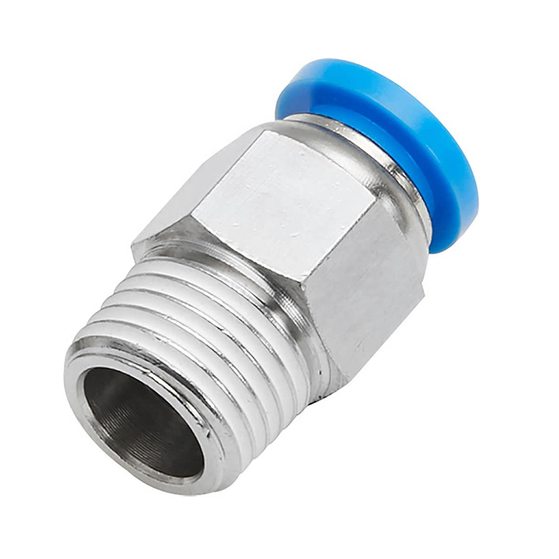 ADAPTADOR RECTO DE 12 MM TUBING A 1/2 NPT