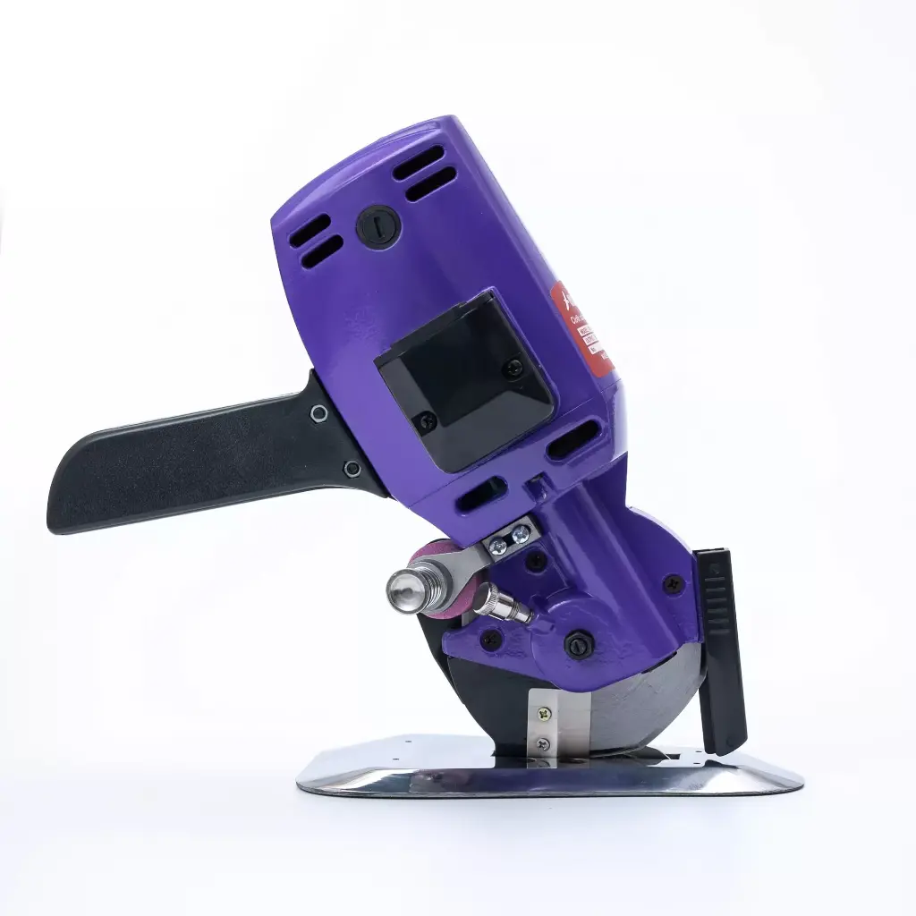 CORTADORA DE TELA DE CUCHILLA 4IN CON MANGO 110V