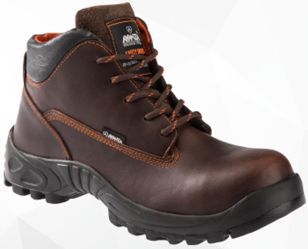 BORCEGUI NAPA CAFE #8, CASCO POLIAMIDA, SUELA POLIURETANO, PLANTILLA EVA, PLANTA ANTICLAVO