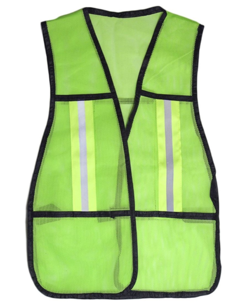 CHALECO VERDE CON REFLEJANTE