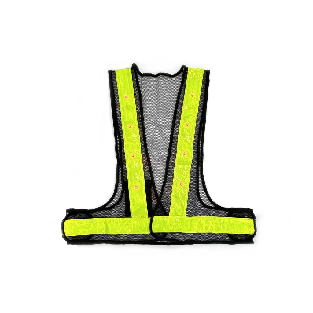 CHALECO DE SEGURIDAD LED DE ALTA VISIBILIDAD