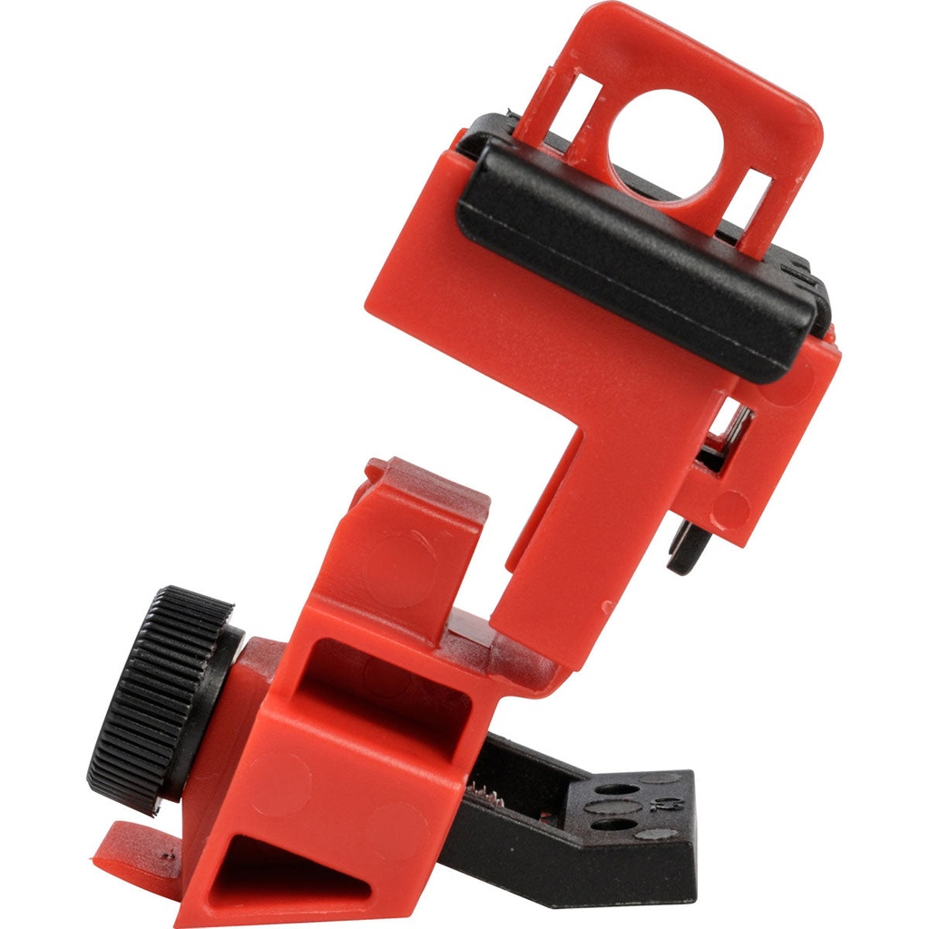 DISPOSITIVO DE BLOQUEO DE ABRAZADERA PARA INTERRUPTORES DE CIRCUITOS CUBIERTA DESLIZABLE 120/277 V