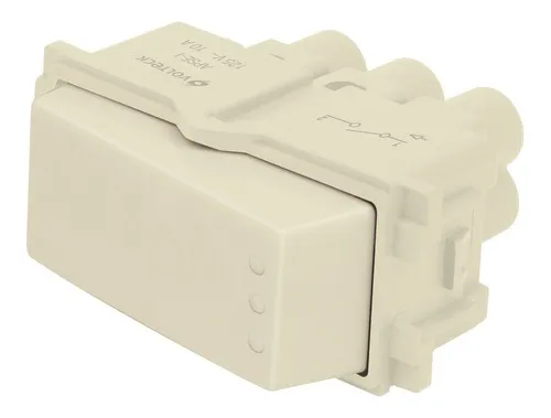 APAGADOR SENCILLO, LINEA ITALIANA, VOLTECH, COD 48084