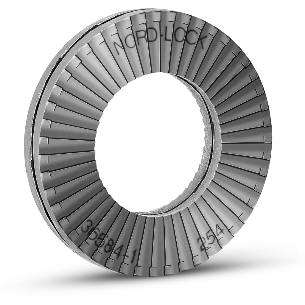 ARANDELA NORD LOCK DE ACERO AL CARBON CON RECUBRIMIENTO DELTA PROTEKT 3/16
