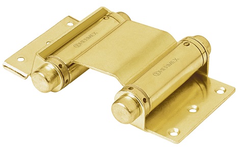 BISAGRA DOBLE ACCION DORADA