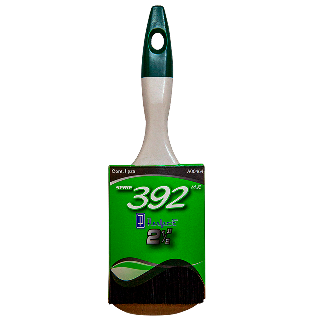 BROCHA DE PELO PUNTA VERDE 2 1/2"