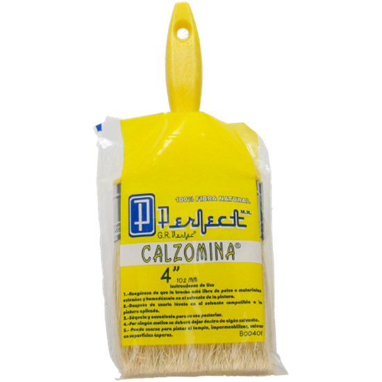 BROCHA CALZOMINA FIBRA VEGETAL NO 4