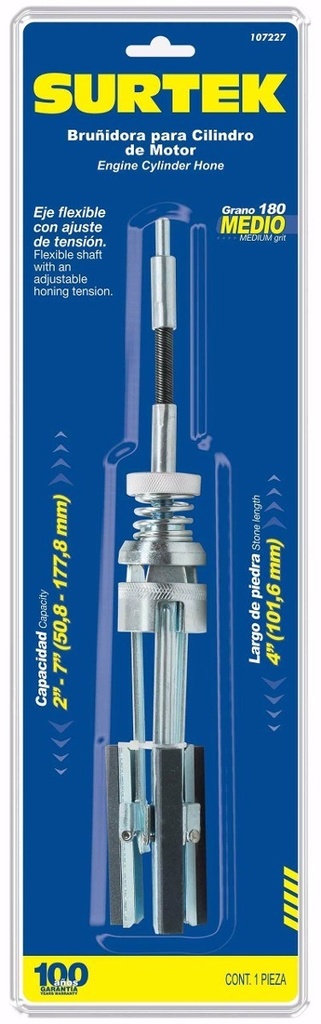 BRUÑIDORA PARA CILINDRO MOTOR DE 2" - 7"