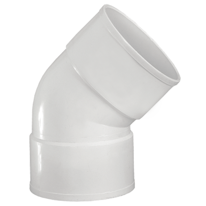 CODO 45° PVC DE 2" SANITARIO