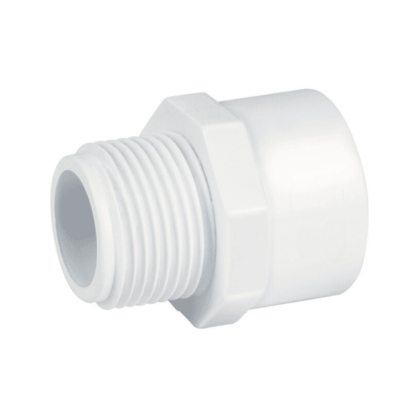 CONECTOR MACHO 1/2 PVC. CED. 40