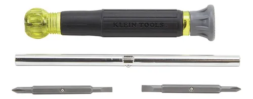 DESARMADOR MULTIPUNTA DE BOLSILLO PARA USO ELECTRÓNICO 4 EN 1