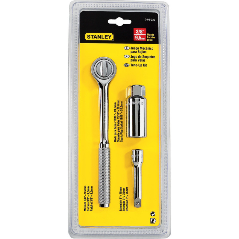 JUEGO DE MECANICO PARA BUJIAS ENTRADA 3/8 DE 13/16
