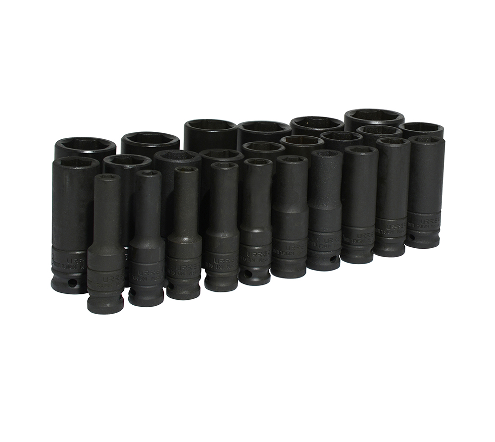 JUEGO DE DADOS METRICOS ENTRADA 1/2 25 PIEZAS