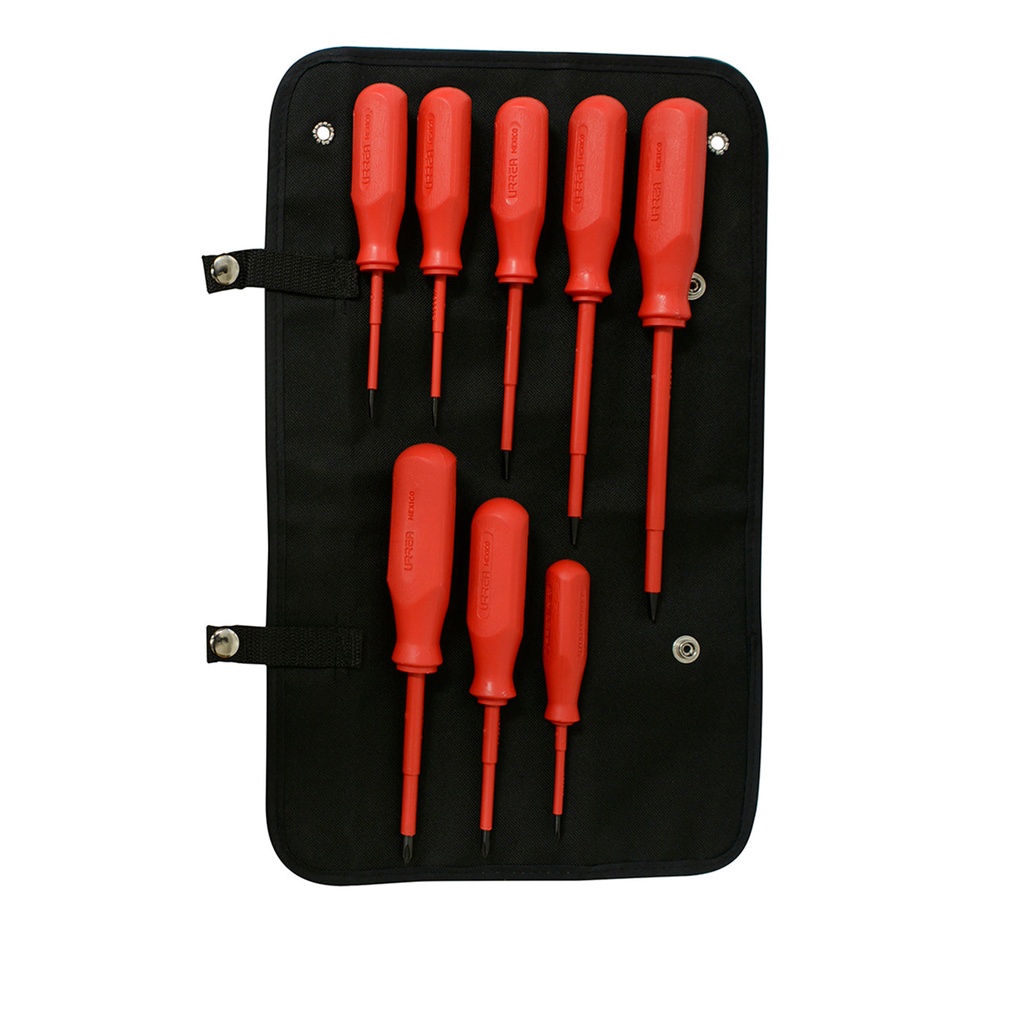 JUEGO DE DESARMADOR COMBINADO 8 PIEZAS