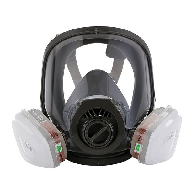 MASCARILLA PARA POLVOS Y VAPORES NO TÓXICOS CON CONTORNO COMPLETO
