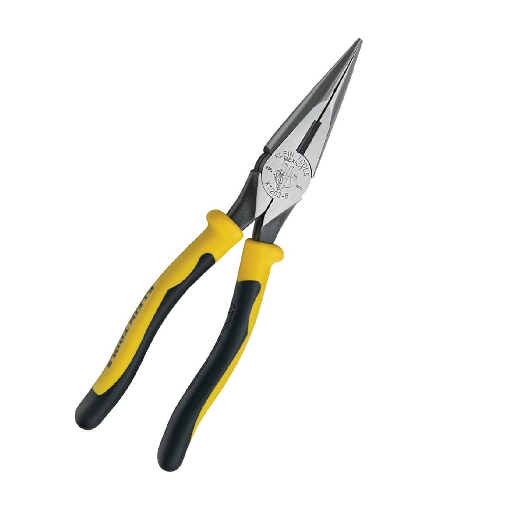 PINZA DE PUNTA CONICA CON CORTE 8"