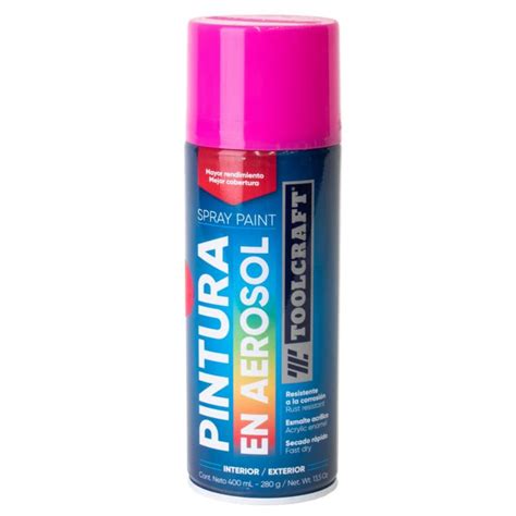 PINTURA AEROSOL ROSA FLOURECENTE