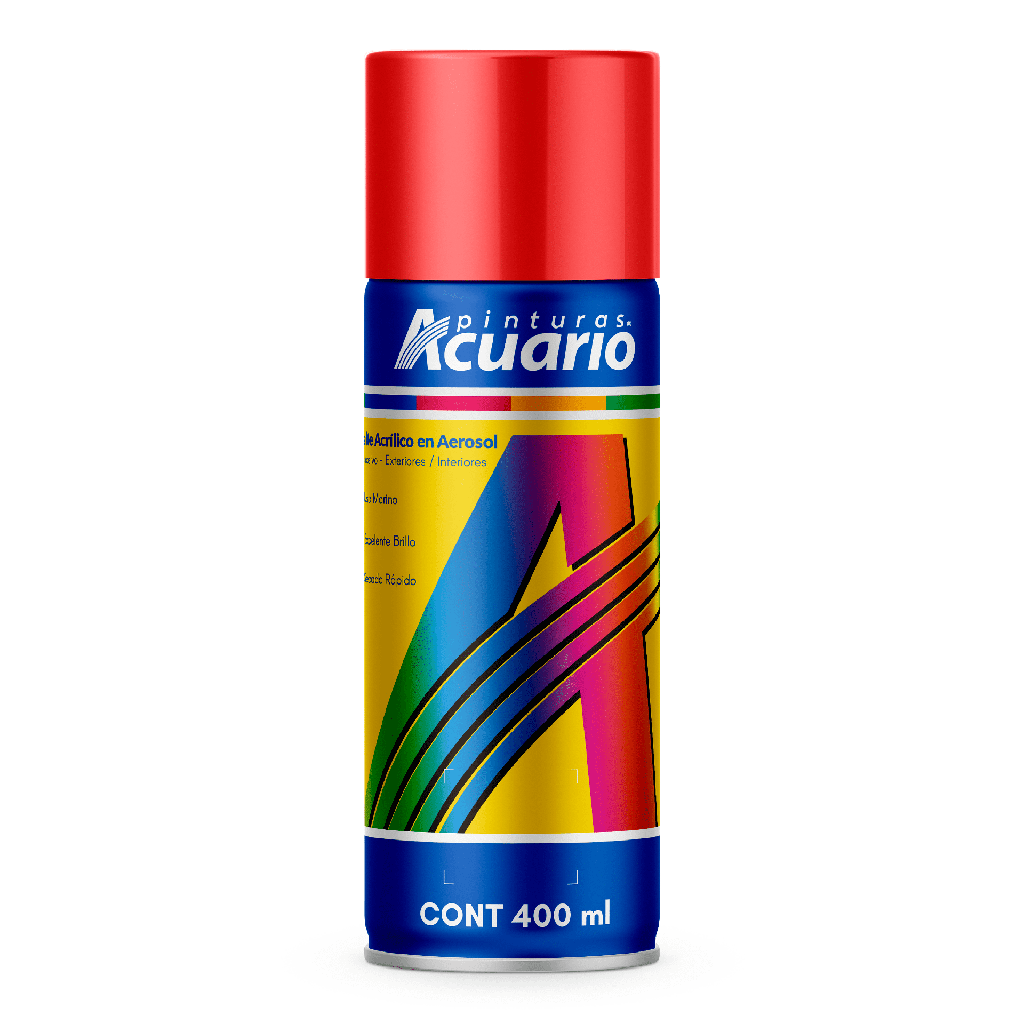 AEROSOL ACUARIO ROJO TOMATE 400ML