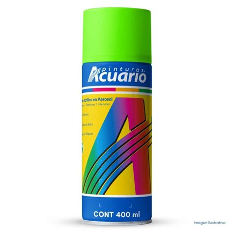 AEROSOL ACUARIO VERDE FLUORESCENTE 400ML