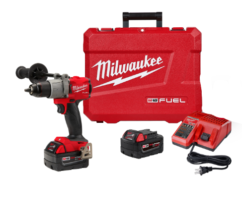 Kit de Taladro Percutor M18 FUEL de 1/2" Milwaukee
