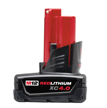 Bateria Compacta M12 Redlithium XC 4.0 con Capacidad Extendida