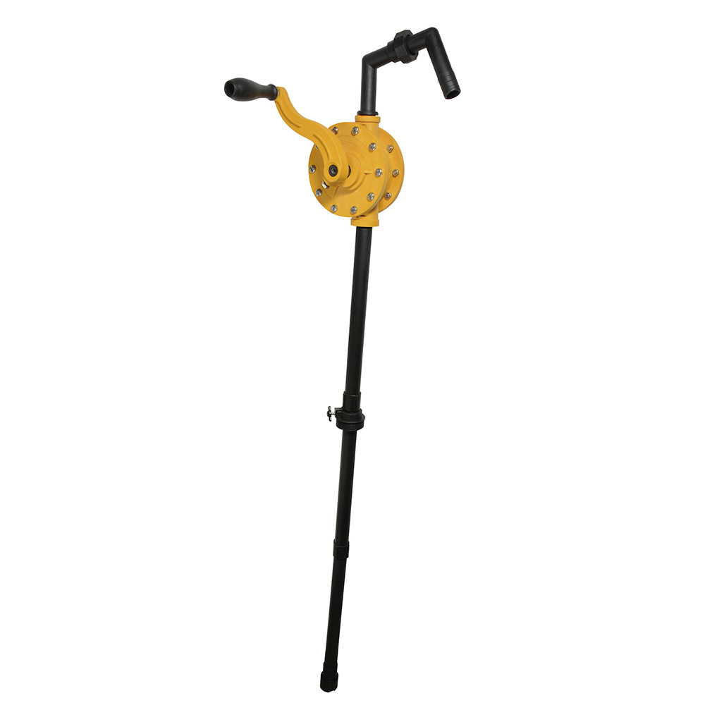 Bomba extractora giratoria para químicos, suministro 5 Lt por 20 giros