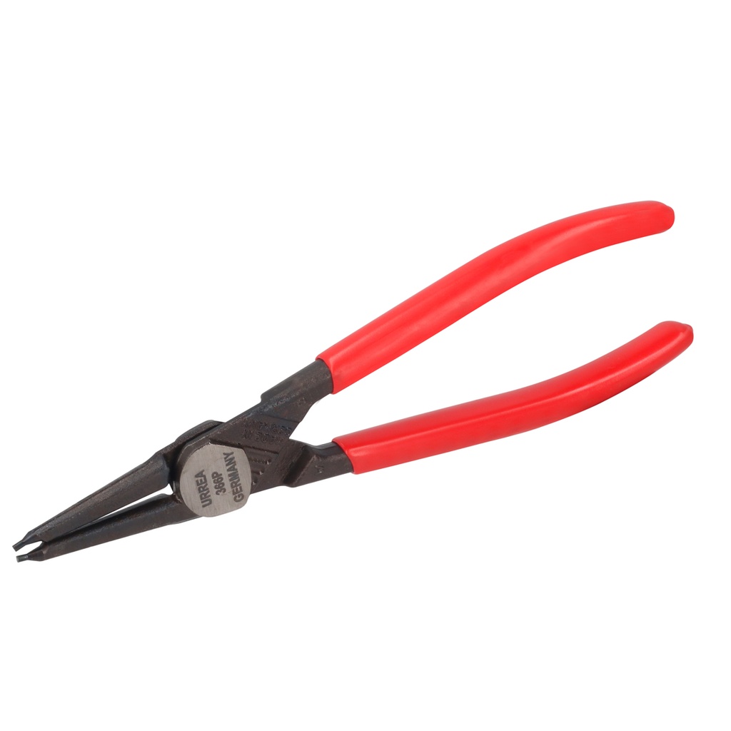 Pinza para anillos de retención con mango rubber grip forjadas tipo interno ángulo de 0°