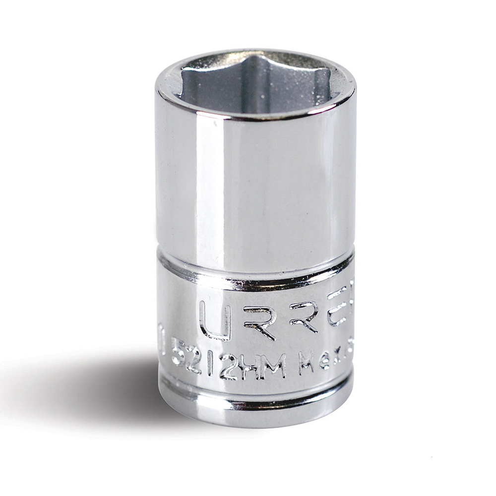 Dado cuadro de 3/8", 6 puntas, métrico, 12 mm