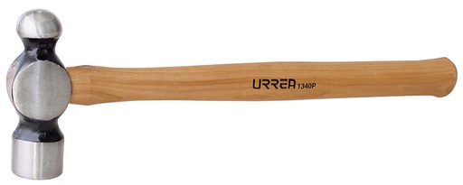 [095-09-35-043] Martillo de bola maquinado con mango de madera de 16", 32 oz