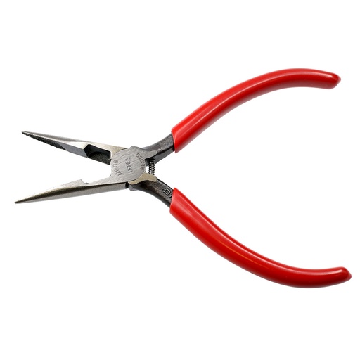 [095-12-05-013] Pinza para electricista con mango rubber grip de 6-5/8" punta larga corte lateral con reso