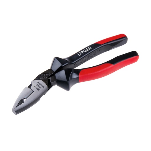 Pinza para electricista con mango bimaterial ergonómica con ángulo de 25° de 7-1/2"