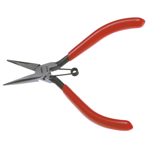 Pinza para electricista con mango rubber grip de 4-3/4" punta larga sin corte