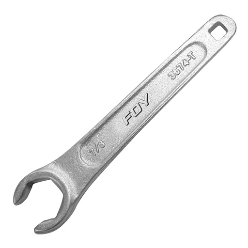 [093-13-16-021] Llave para tanque de gas cromada 7/8"