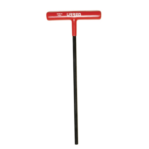 [093-06-38-001] Llave hexagonal larga tipo "T" ergonómica en pulgadas, 1/4"
