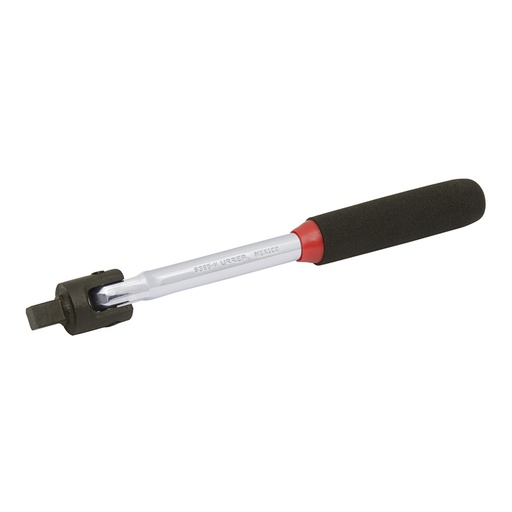 [095-06-39-011] Mango articulado para dado cuadro de 3/8", 7-13/16" Rubber Grip