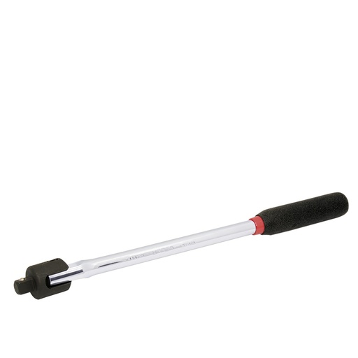 [095-06-39-028] Mango articulado para dado cuadro de 1/2", 15-3/4" Rubber Grip