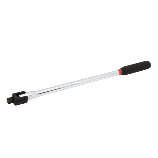 [095-06-39-029] Mango articulado para dado cuadro de 1/2", 17-7/8" Rubber Grip