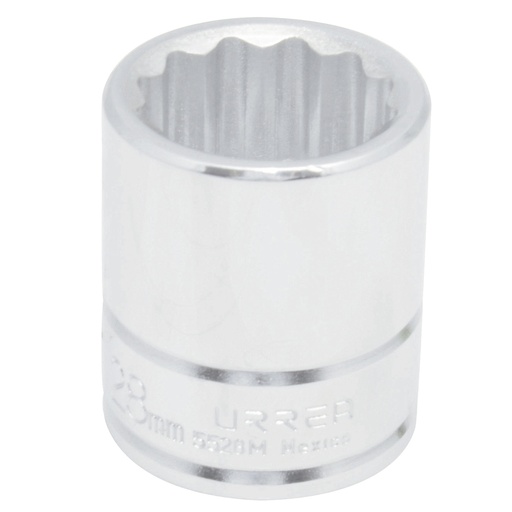 Dado cuadro de 3/4", 12 puntas, métrico, 26 mm