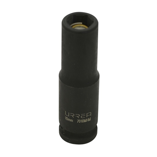 [095-06-78-168] Dado de impacto largo con imán cuadro de 3/8", 6 puntas, métrico, 10 mm