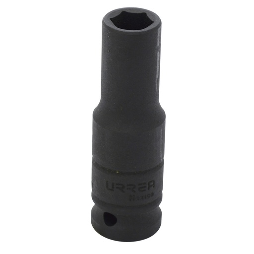 [095-06-74-004] Dado de impacto largo cuadro de 1/2", 6 puntas, en pulgadas, 9/16"