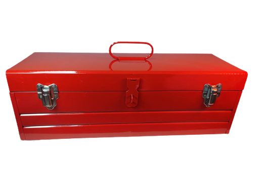 [080-06-10-031] Caja Metálica Roja 20" con Broche 