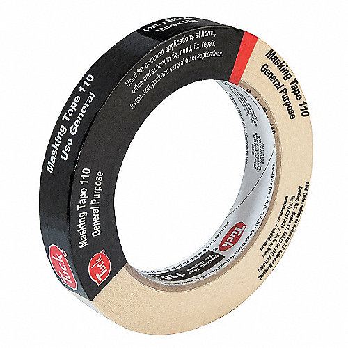 [161-20-01-057] Cinta Masking Tape uso general 110, 3/4" x 50m 101015