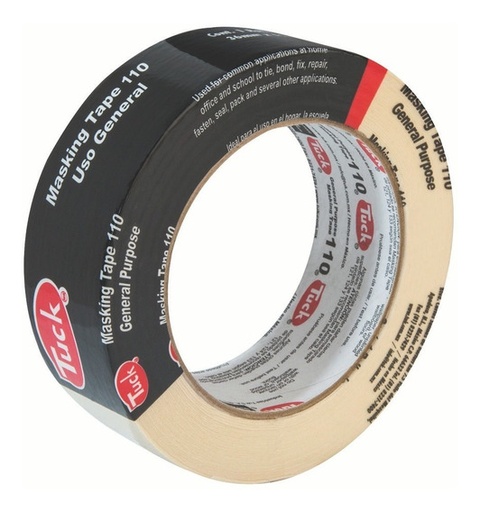[161-20-01-059] Cinta Masking Tape 110 Uso General (Rollo 36mm x 50m)