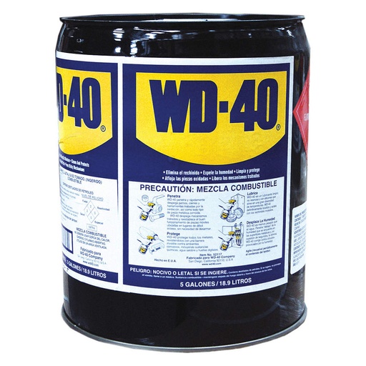 [292-04-13-034] Lubricante de 5 Galones WD-40